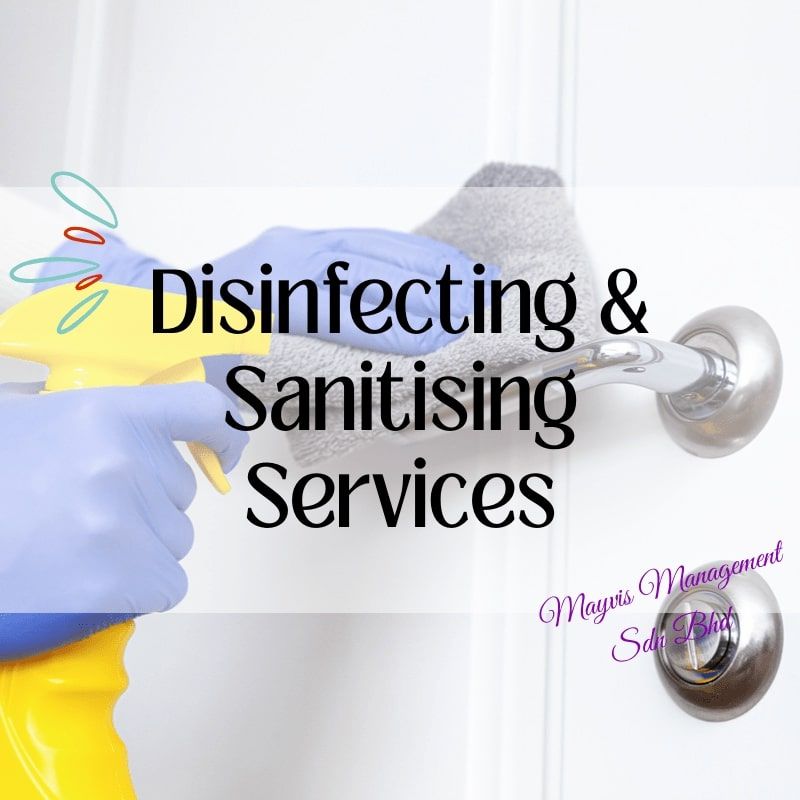 Disinfecting & Sanitising Services