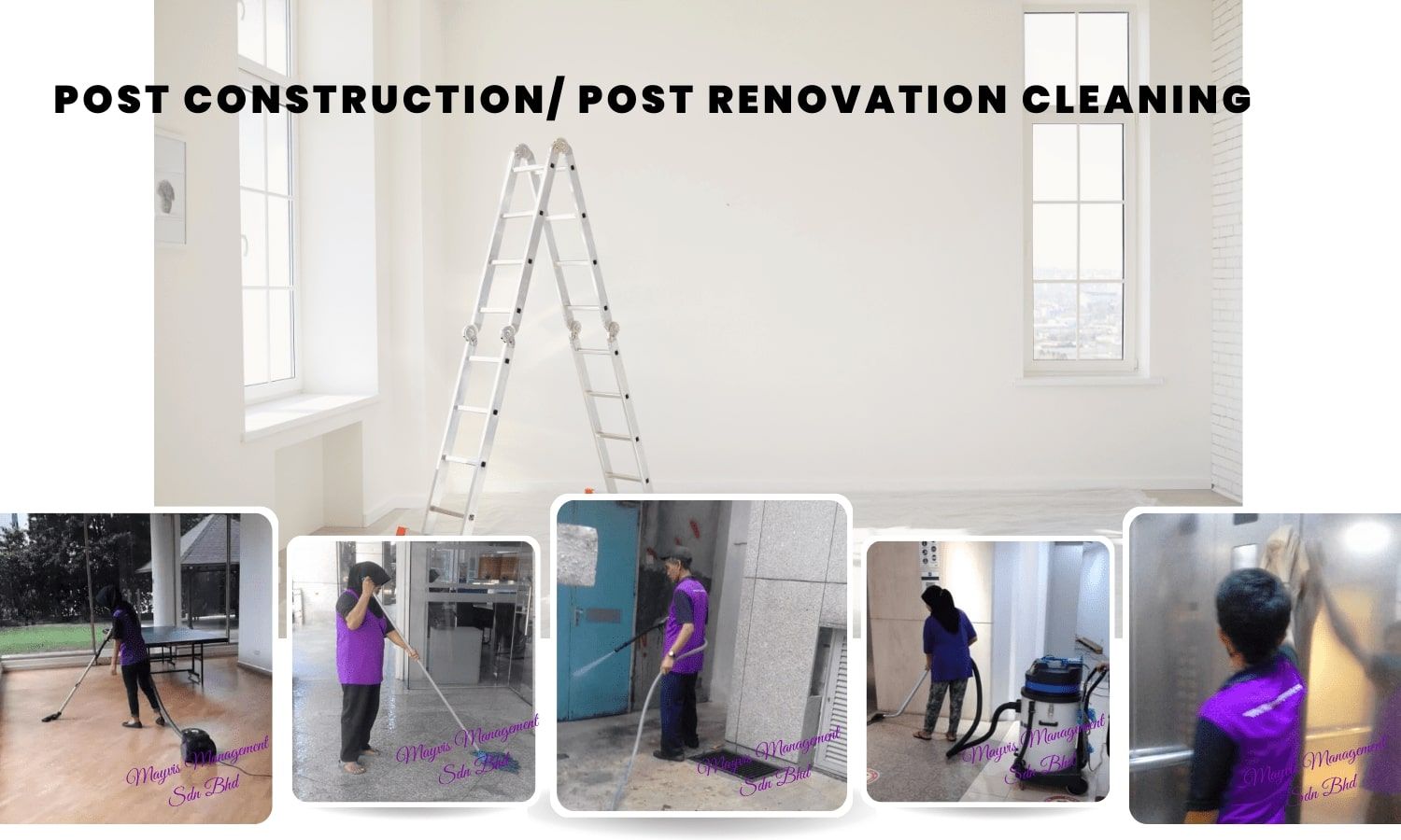 Post Construction/ Post Renovation Cleaning Service 