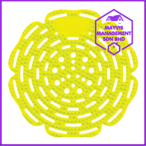 SCENTED URINAL SCREEN - YELLOW (COOL LEMONADE)
